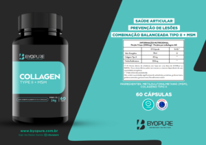 COLLAGEN TYPE II + MSM 60CAPS BYOPURE - Image 3