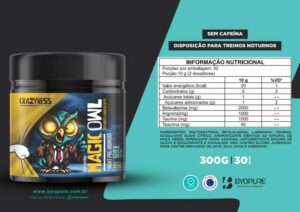 MAGIC OWL - PRÉ-TREINO NOTURNO 300G - Image 4